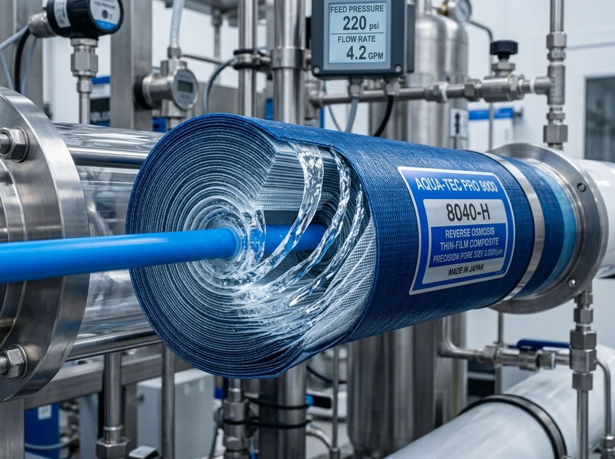 Reverse Osmosis Membran Filtre Değişimi